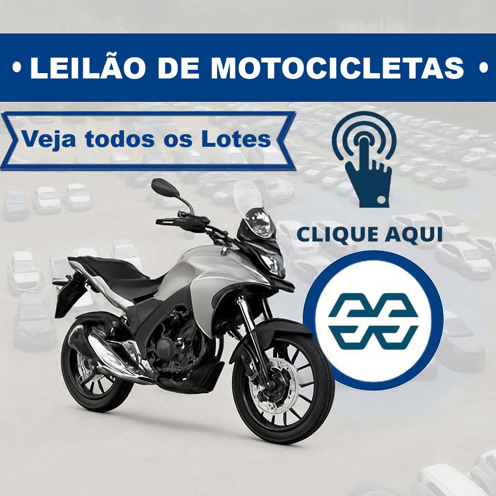 Leilão de Motos / Segunda-Feira 21/07/2025